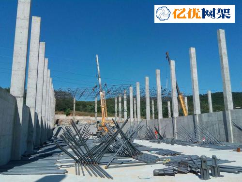 万宁料棚网架设计